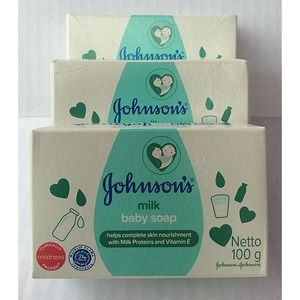 Johnson's Milk Baby Soap 100g (3 pack)